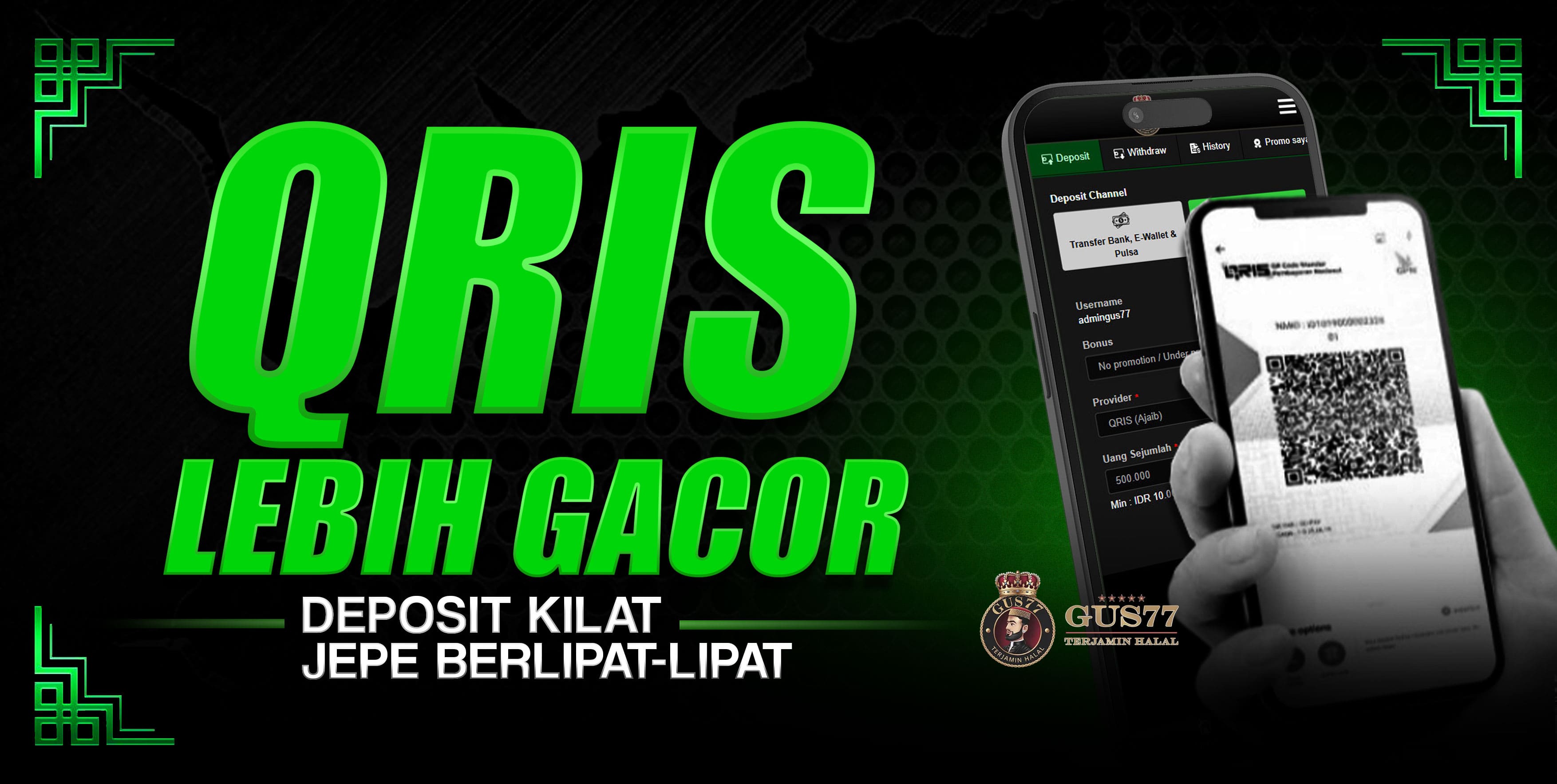 QRIS: AKUN LEBIH GACOR